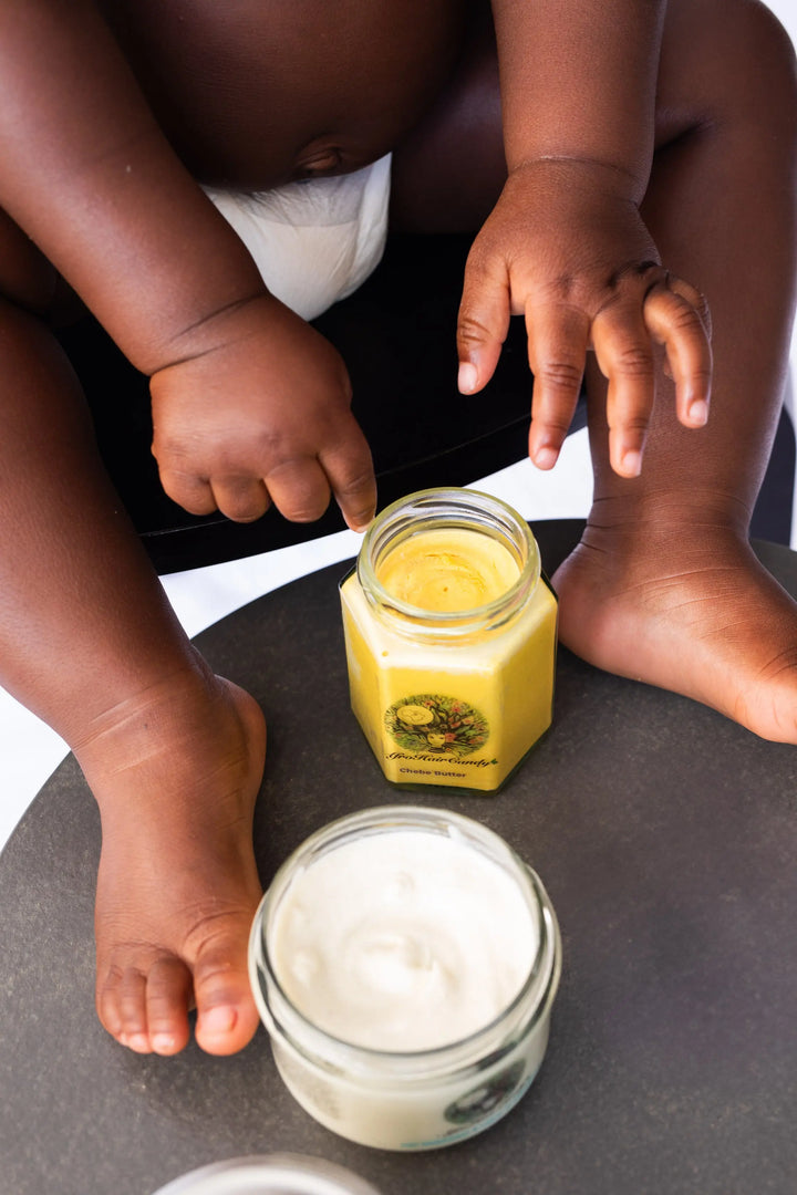 AfroHairCandy Chebe Butter for healthy baby hair growth