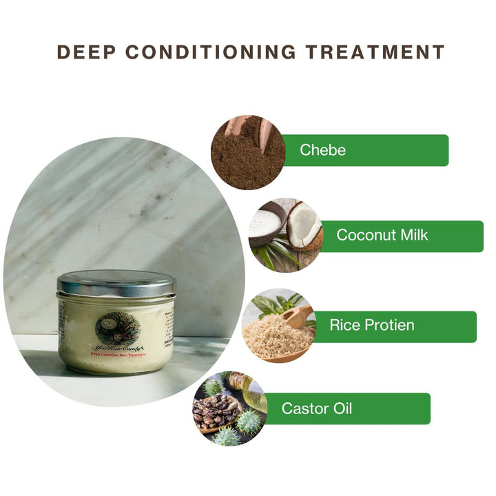 Deep Conditioning Hair Treatment - Scalp Rejuvenation & Hair Repair
