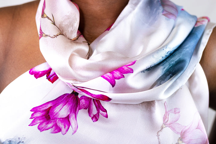 100% Pure Mulberry Silk Opulent Collection, Pink Lili