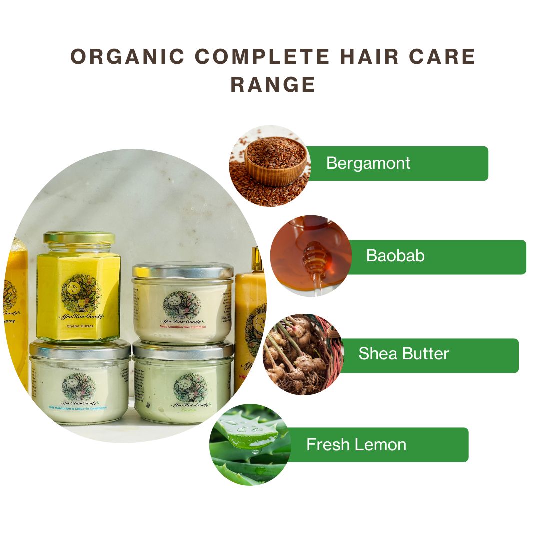 SET OF 6 - Organic Complete Hair Care Range