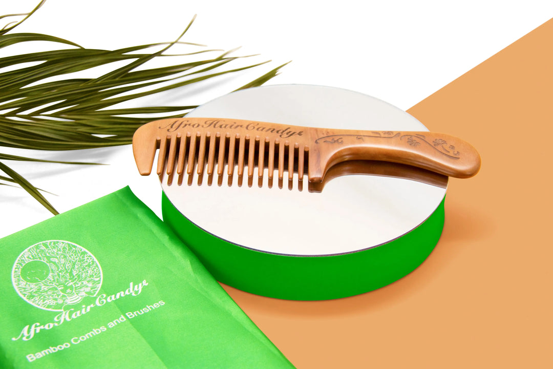 Wooden Detangling Hair Comb
