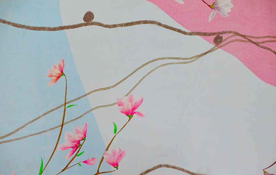 100% Pure Mulberry Silk, Sheer Rectangular Headscarves