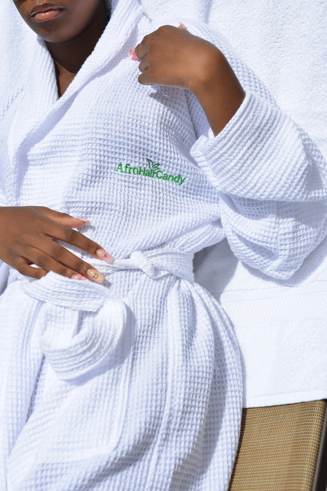 The AfroHairCandy VIP Rebrand Gift, Branded Bathrobe