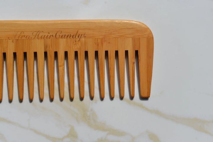 Bamboo Wide Tooth Comb