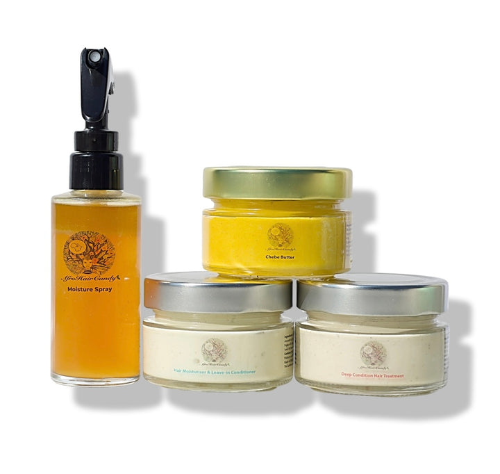 SET OF 4 - Hair Care Essentials for Women Travel Size