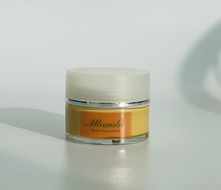 Mbembi Malkia Face Crème with Vitamin C and seaweed for smooth, glowing skin