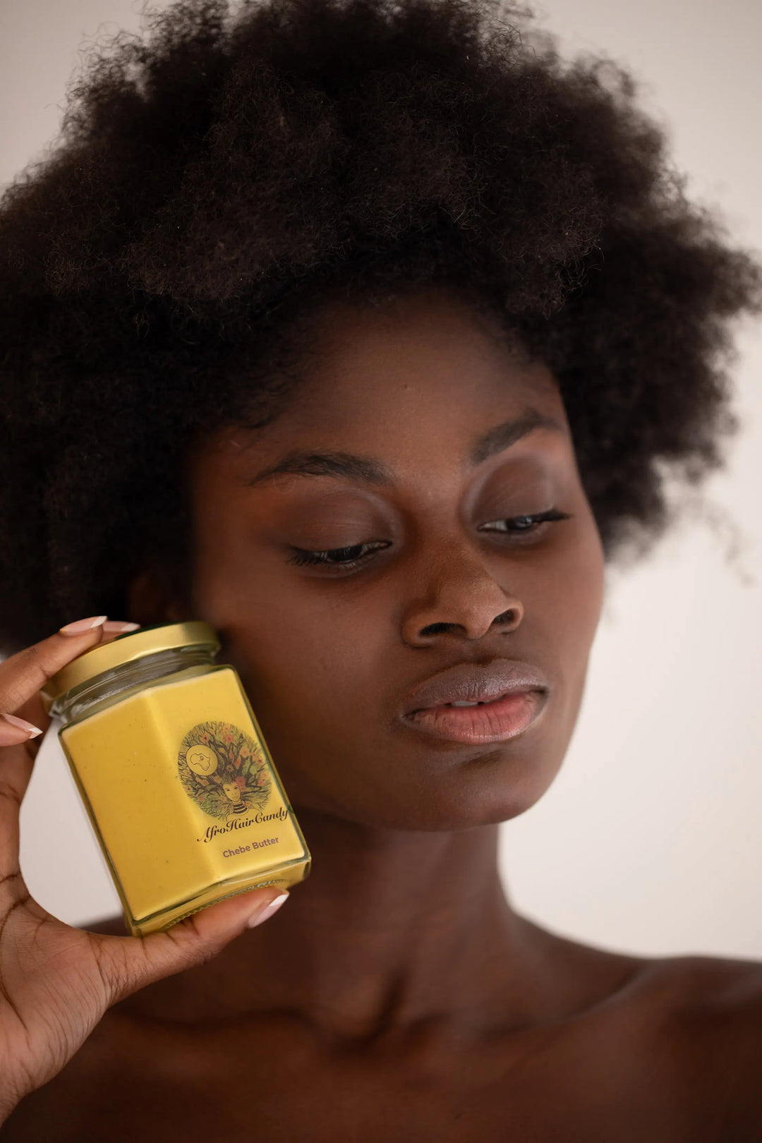 100% organic Chebe Butter for hair growth and split ends repair