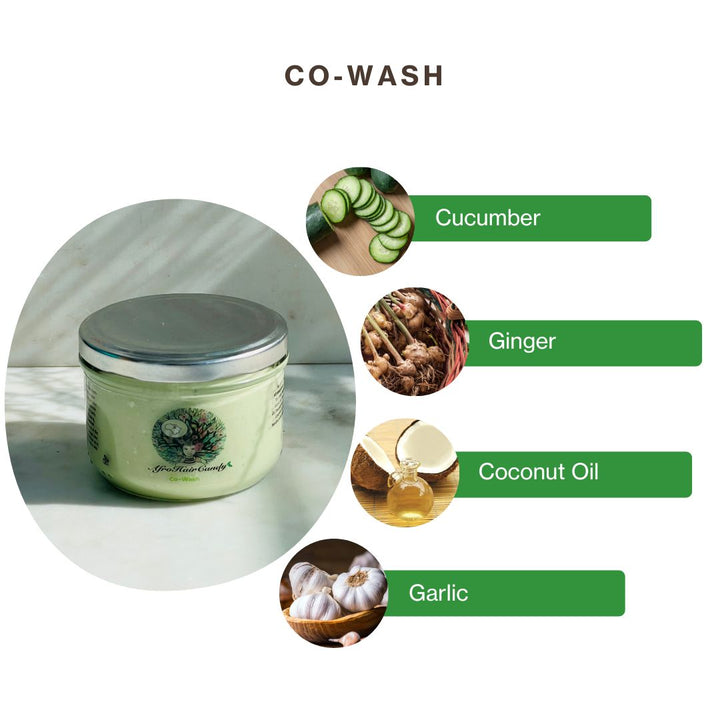 Co-Wash Natural Cleanser To Wash Condition Hair & Scalp