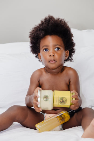 <transcy>CONJUNTO DE 3 - Conjunto de Cuidados com o Cabelo AfroHairCandy Infants.</transcy>