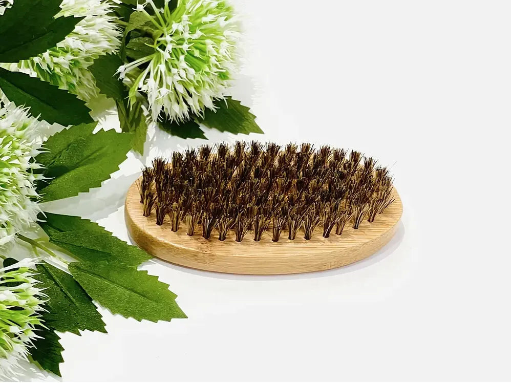 Flat Bamboo Hair and Beard Brush