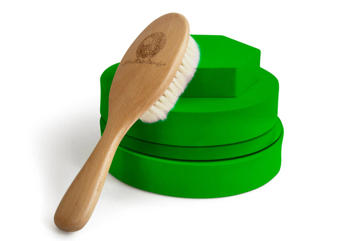 Wooden Hair Loss soft Brush 