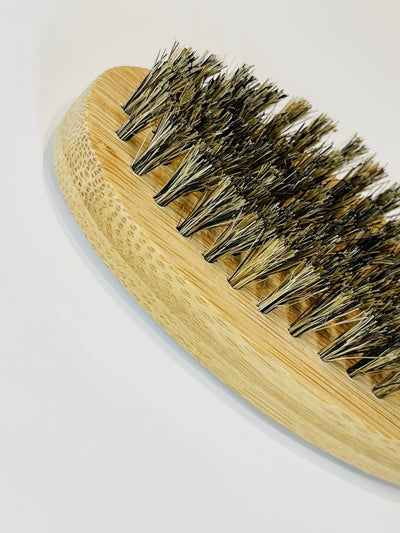 Flat Bamboo Hair and Beard Brush