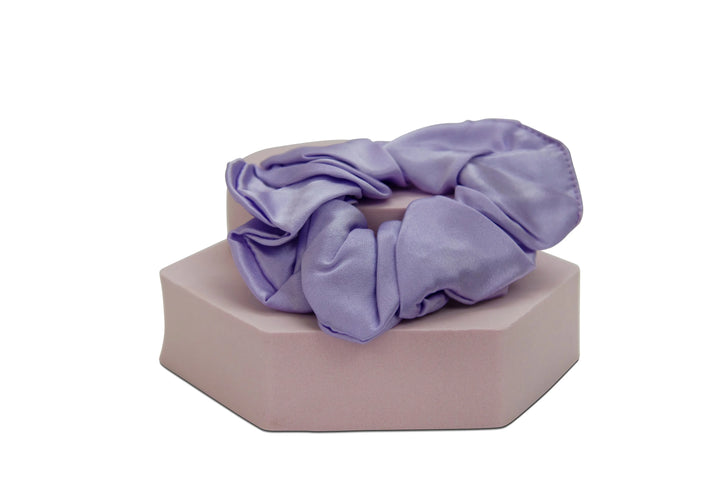 100% Pure Mulberry Silk Scrunchies - Large AfroHairCandy