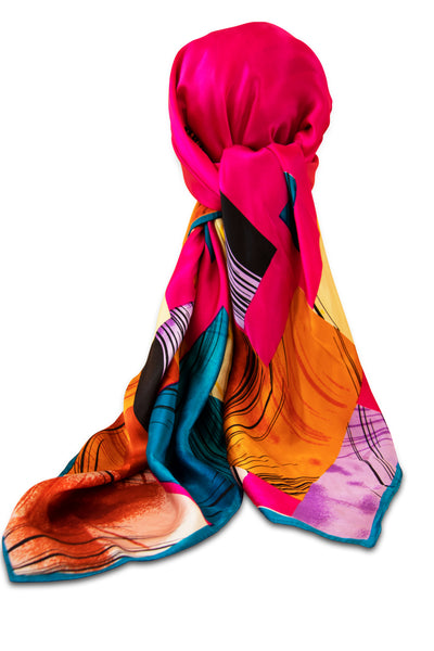 100% Pure Mulberry Silk Scarves