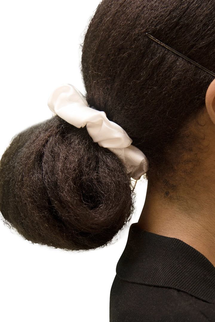 100% Pure Mulberry Silk Scrunchies - Large AfroHairCandy